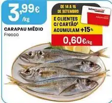 Intermarché Carapau medio promoção
