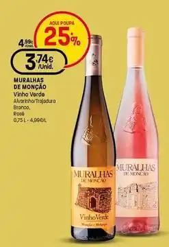 Intermarché Muralhas de monção - vinho verde promoção