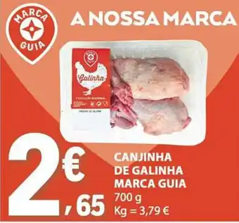 E.Leclerc Canjinha de galinha marca guia promoção