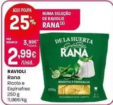 Intermarché Giovanni rana - ravioli ricota e espinafres promoção