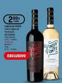 Intermarché Vinha da fonte - vinho regional peninsula de setúbal promoção