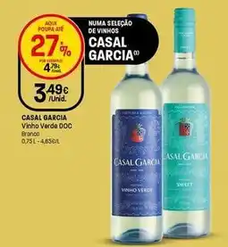 Intermarché Casal garcia - vinho verde doc promoção