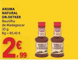 E.Leclerc Aroma natural dr.oetker baunilha de madagascar promoção