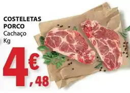 E.Leclerc Costeletas porco cachaço promoção