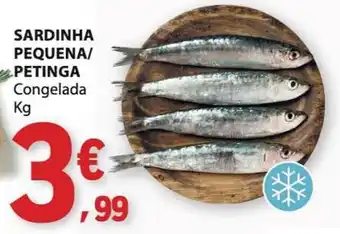 Sardinha pequena/petinha congelada