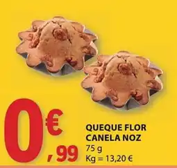 E.Leclerc Queque flor canela noz promoção