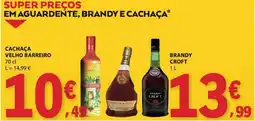 E.Leclerc Cachaça Velho Barreiro promoção