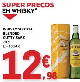 E.Leclerc Whisky scotch blended cutty sark promoção