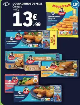E.Leclerc Douradinhos de peixe iglo promoção