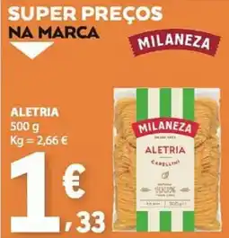 E.Leclerc aletria milaneza promoção