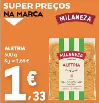 E.Leclerc aletria milaneza promoção