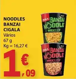 E.Leclerc Noodles banzai cigala promoção