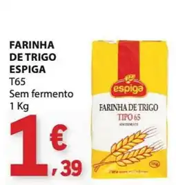 E.Leclerc Farinha de trigo espiga promoção