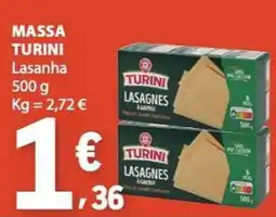 E.Leclerc Massa turini lasanha promoção