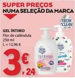 E.Leclerc Gel íntimo fresh clean flor de calêndula promoção