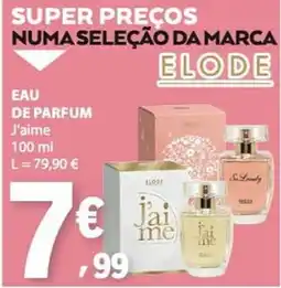 E.Leclerc Eau de parfum j'aime elode promoção