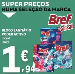E.Leclerc Bref bloco sanitário poder activo floral promoção