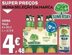 E.Leclerc Somersby Sidra Maçã promoção