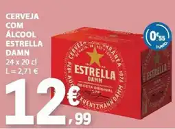 E.Leclerc Cerveja com álcool estrella damn promoção