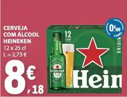 E.Leclerc Cerveja com álcool heineken promoção