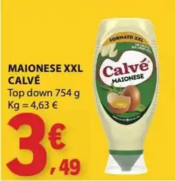 E.Leclerc Maionese xxl calvé promoção