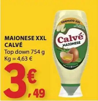 E.Leclerc Maionese xxl calvé promoção