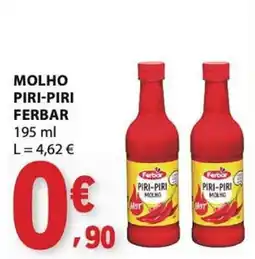 E.Leclerc molho piri-piri ferbar promoção