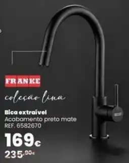 Casa Peixoto Bica extraível Acabamento preto mate promoção