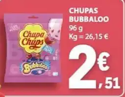 E.Leclerc Chupa Chups Bubbaloo promoção