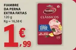 E.Leclerc Fiambre da perna extra fatias nobre promoção