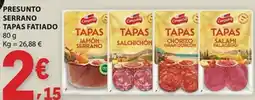 E.Leclerc Presunto serrano tapas fatiado promoção