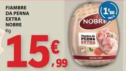 E.Leclerc Fiambre da perna extra nobre promoção