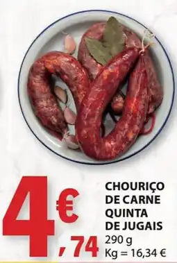 E.Leclerc Chouriço de carne quinta de jugais promoção