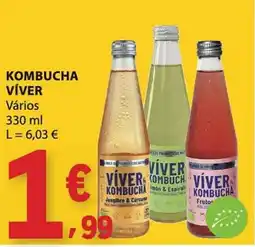 E.Leclerc Kombucha víver promoção