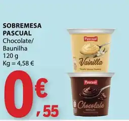 E.Leclerc Sobremesa pascual chocolate/baunilha promoção