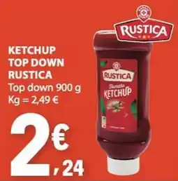 E.Leclerc Ketchup top down rustica promoção