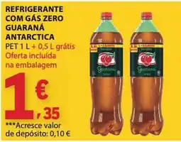 E.Leclerc Refrigerante com gás zero guaraná antarctica promoção
