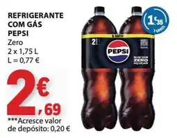 E.Leclerc Refrigerante com gás pepsi zero promoção