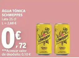 E.Leclerc Água tônica schweppes promoção