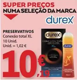 E.Leclerc preservativos conexão total xl durex promoção