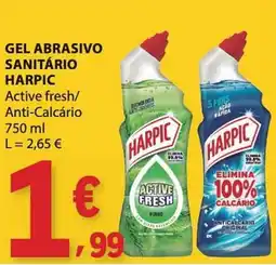 E.Leclerc Gel abrasivo sanitário harpic active fresh promoção