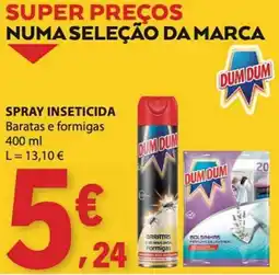 E.Leclerc Spray inseticida dum dum promoção