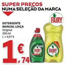 E.Leclerc Detergente manual loiça fairy promoção