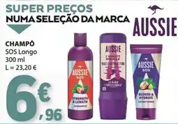 E.Leclerc champô aussie sos longo promoção