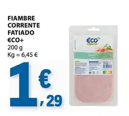E.Leclerc Fiambre corrente fatiado eco+ promoção