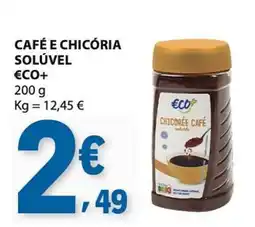 E.Leclerc Café e chicória solúvel eco+ promoção