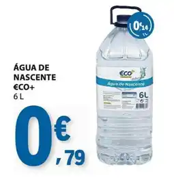 E.Leclerc Água de nascente eco+ promoção