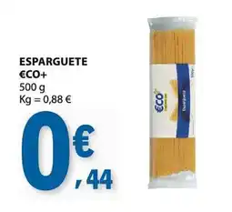 E.Leclerc Esparguete eco+ promoção