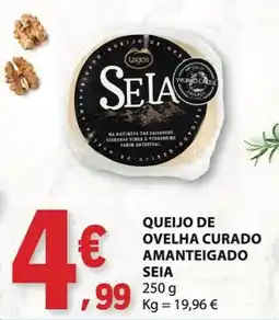 E.Leclerc Queijo de ovelha curado amanteigado seia promoção