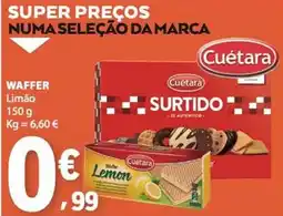 E.Leclerc Waffer Cuétara Limão promoção